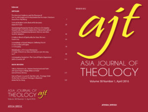 Read more about the article April 2016 – Asia Journal of Theology Vol. 30 #1